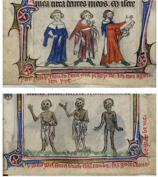 Illustration for article titled Medieval Manuscripts Depict A Terrifying Tale Of The Walking Dead